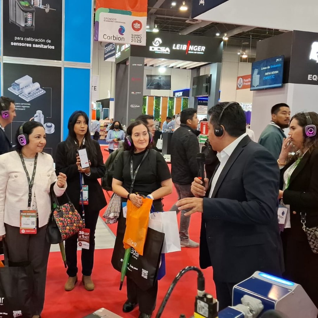 UBS_Code's tweet image. 📦Every trade show is like a production line:
➡️It starts with expectations.
➡️It is filled with knowledge exchange.
➡️And it closes with solutions ready to be implemented.
Today we conclude our time at @ElFoodTech from, making it clear that coding is the basis of traceability.