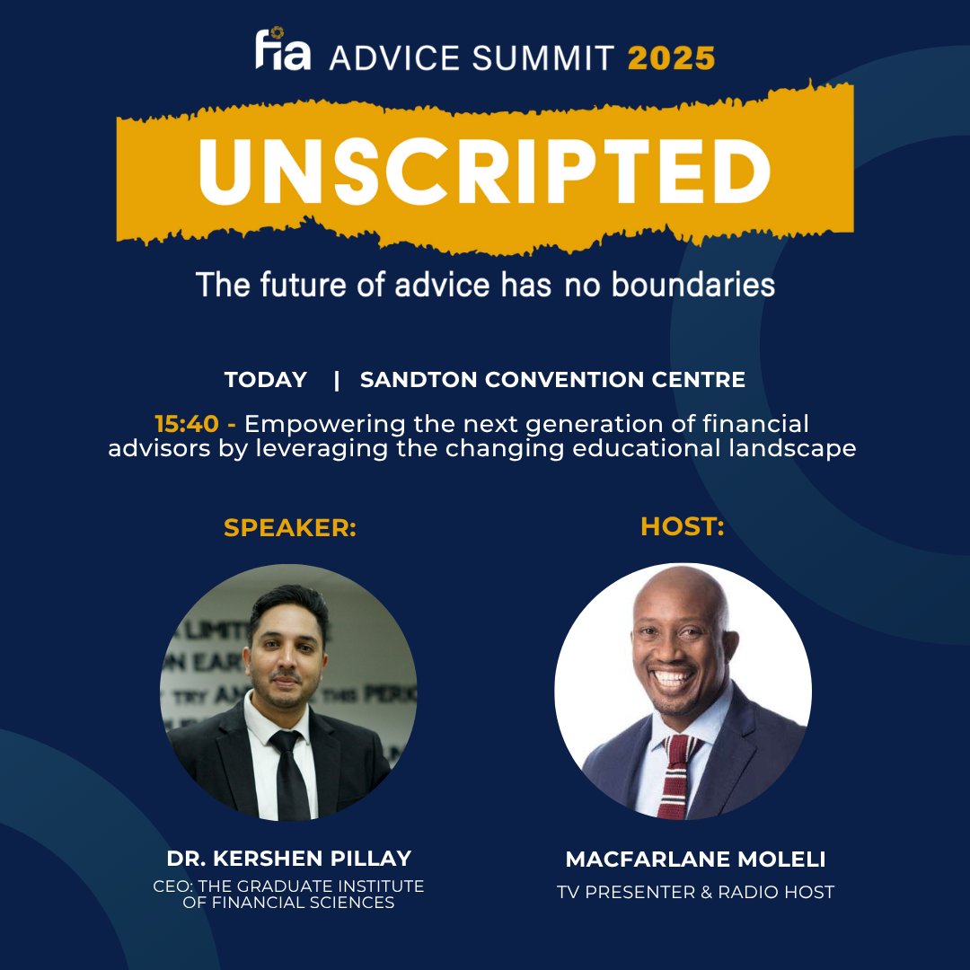 It’s all systems go for our participation in this year’s Financial Intermediaries Association of SA’s Future of Advice Summit in Joburg.

#GIFSGlobal #20YearsofGIFS