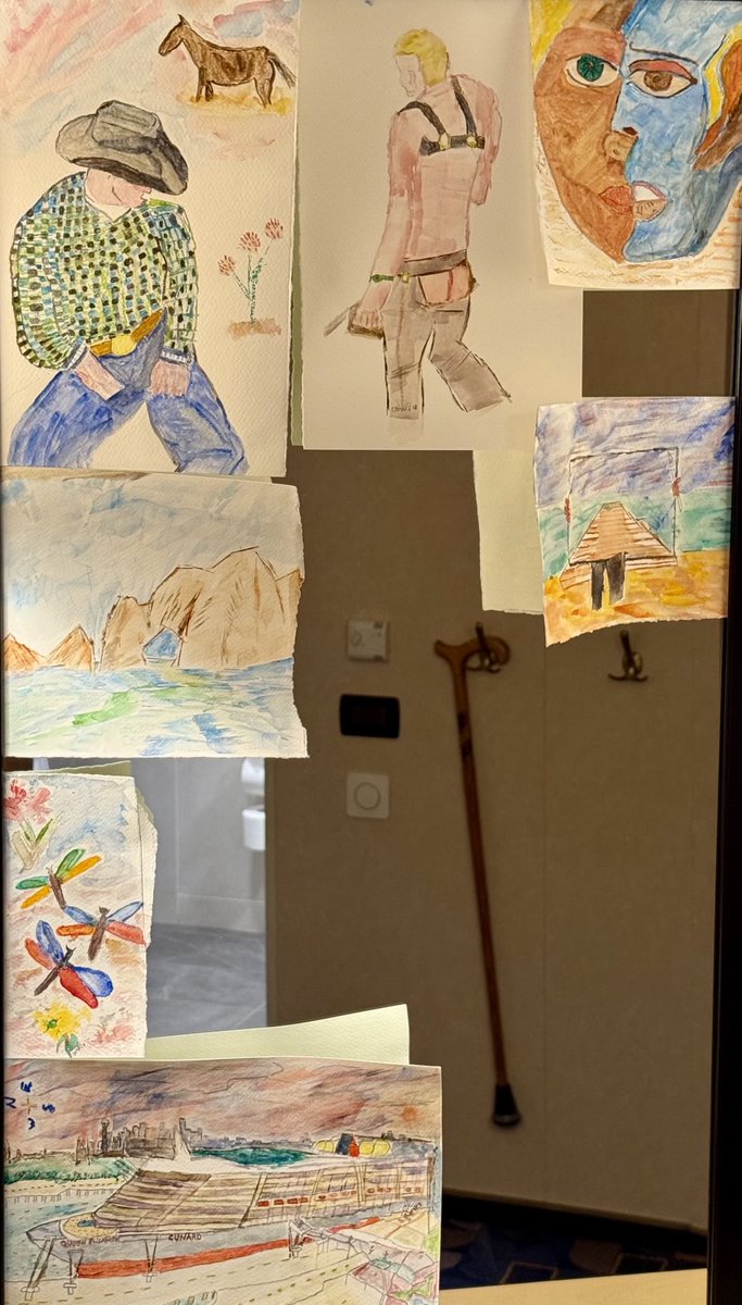 Taking a voyage from Seattle to Miami … stops along the way. There are plenty things to capture your time. I’m learning some things about watercolours. # budding artists