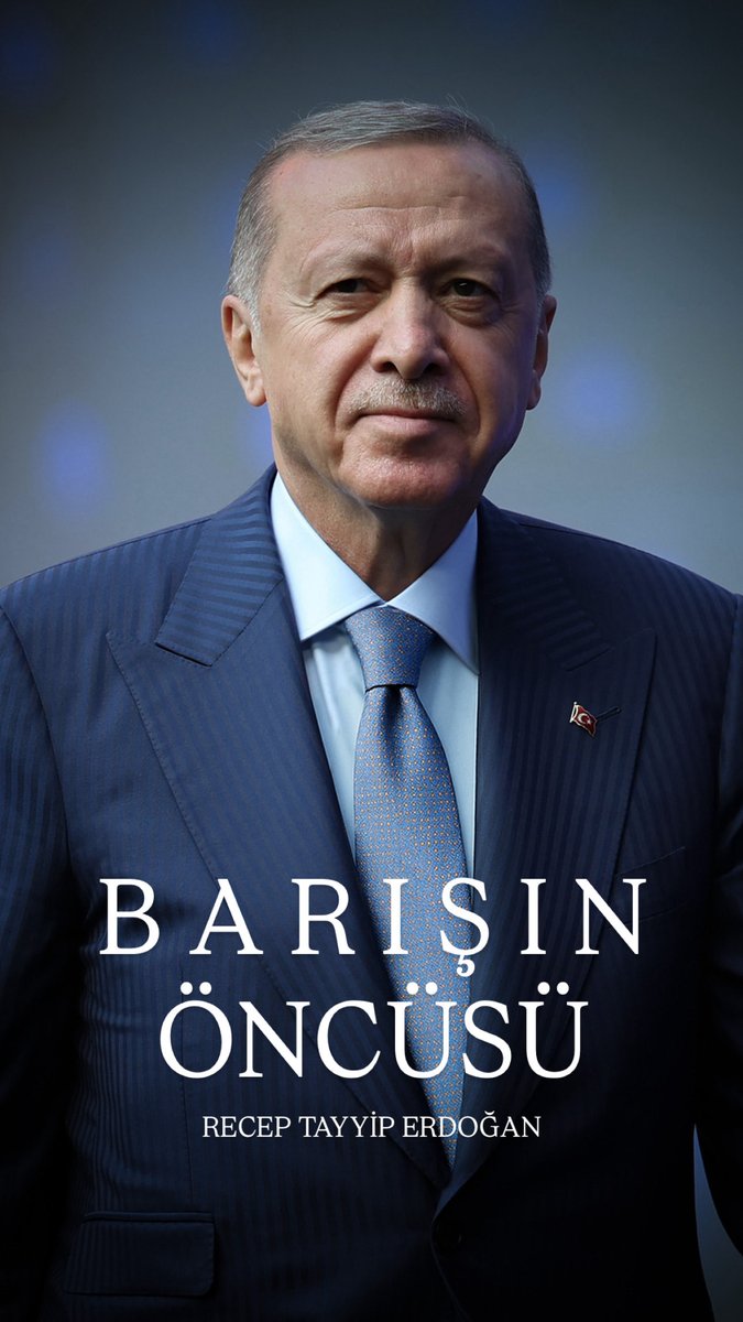 Barışın Öncüsü

Recep Tayyip Erdoğan