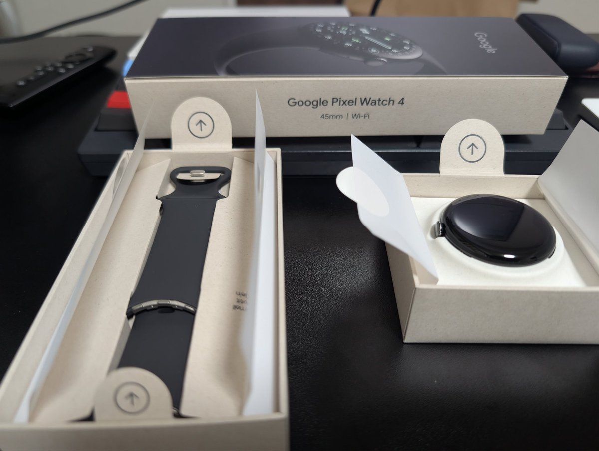 Pixel watch 4 来た