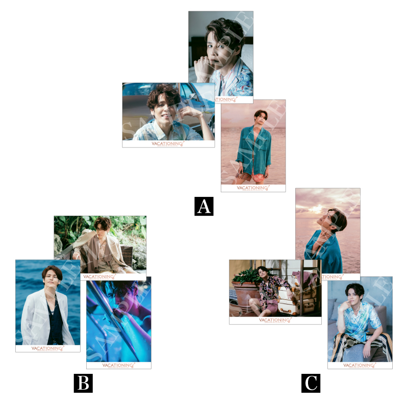 ⋱ライブツアーグッズ紹介2️⃣🌴⋰ 🌴L版生写真3枚セット A/B/C 夏の