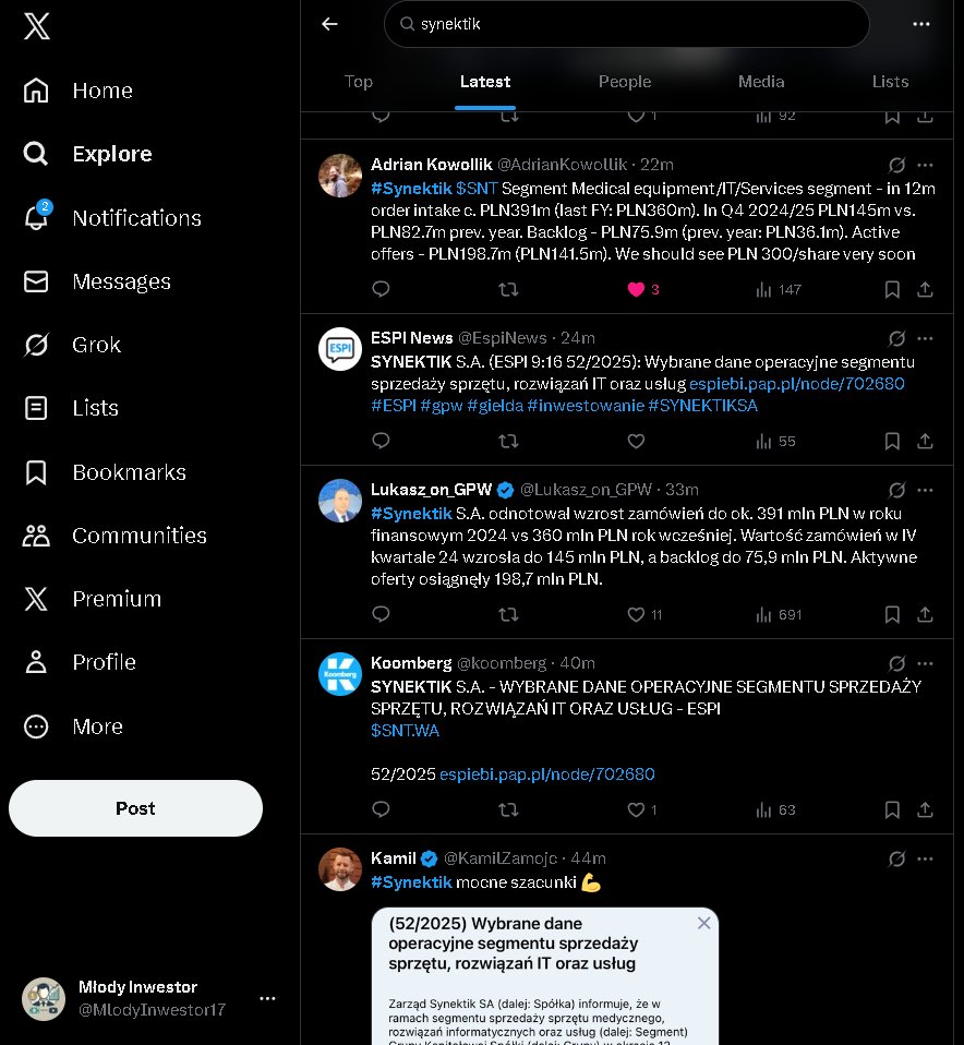 MlodyInwestor17's tweet image. #SNT #synektik Wstajesz i widzisz to:

XD