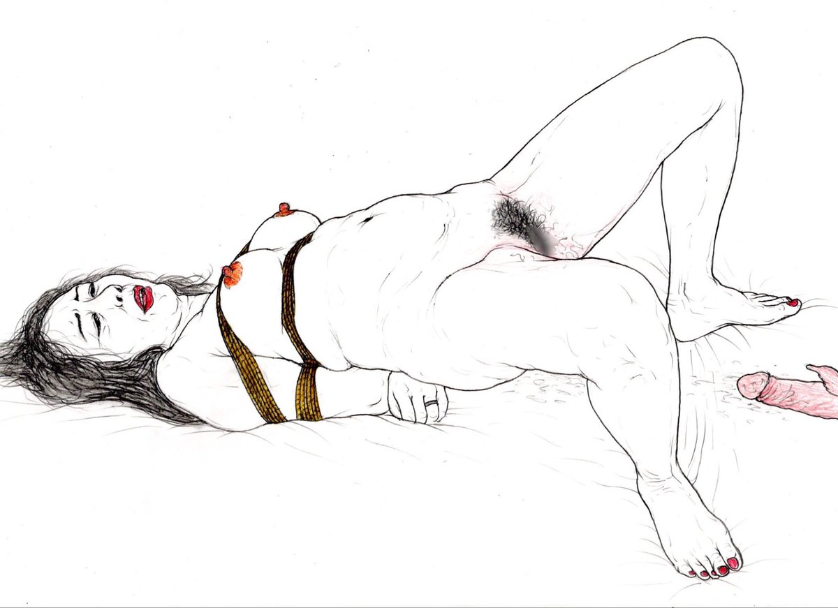 【近親熟女淫猥遊戯】

叔母さん、こんな玩具、いつも使ってるの？
まだ他に色んなのがあったよ。

#緊縛 #春画 #緊縛画 #責め絵 #熟女
#bdsm