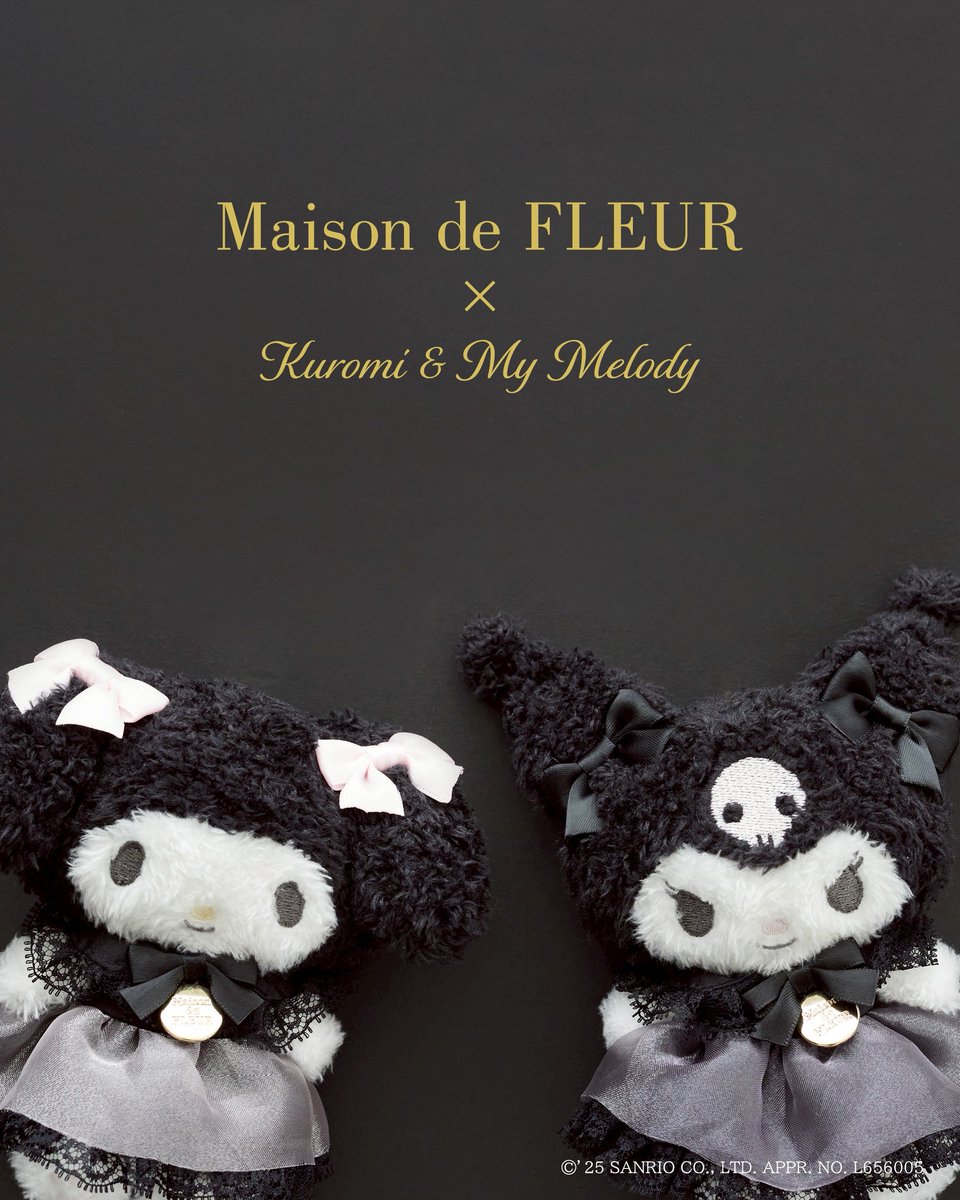 Special Collaboration／ Maison de FLEUR × KUROMI ＆ MY MELODY 10月