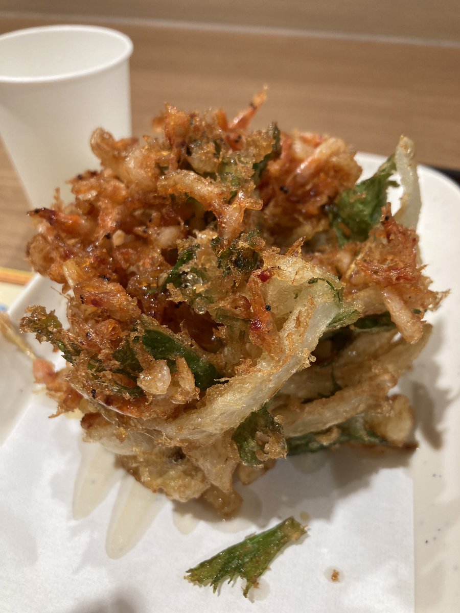 AbexCycle's tweet image. 出張、移動日。
うどんに桜エビ入り野菜かき揚げ、うまい。
#出張
#クルマ移動
#neopasa
#駿河湾沼津
#桜エビ
#ランチ
#うまい
#安全運転