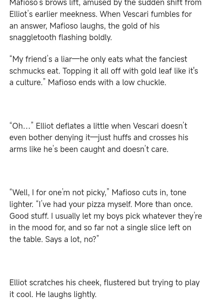linsayn2's tweet photo. Based on a fanfiction which I recently read 
#Pizzadebt https://t.co/3mcYD6Xbfl