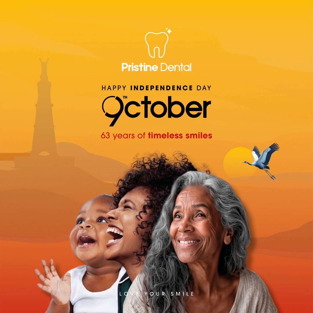 Love your smile. For any further inquiries or consultation book your appointment with us through: pristinedentalsurgery.com, WhatsApp: +256 393 216 430