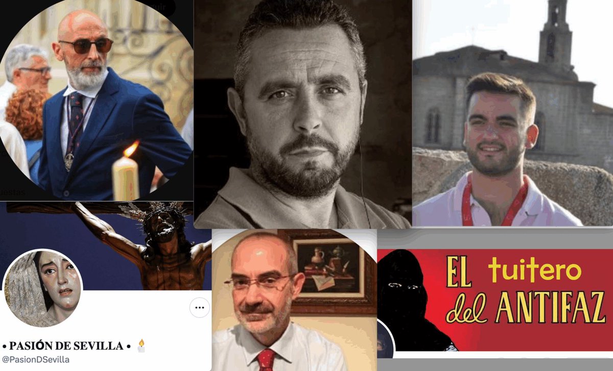 Los #candidatos a los II Premios Digitales #CatedraldeSevilla 2025 de #PiedadPopular: 

▪️<a href="/asilva_depablos/">Antonio Silva</a>
🔸@PasionDSevilla
🔺<a href="/ManoloRL/">Manolo Ruiz</a>
▫️<a href="/antifazista/">El Tuitero del Antifaz</a>
🔹<a href="/pacofradias/">Paco García</a>
✖️<a href="/alfonsocd97/">Alfonso Cárdenas</a>

<a href="/CatedraldeSev/">Catedral de Sevilla Oficial</a> #CárnicasAlmansa60años <a href="/TurismoAND/">Consejería de Turismo y Andalucía Exterior</a> #DigitalesSev25 #ParkingImagen <a href="/elcorteingles/">El Corte Inglés</a> #