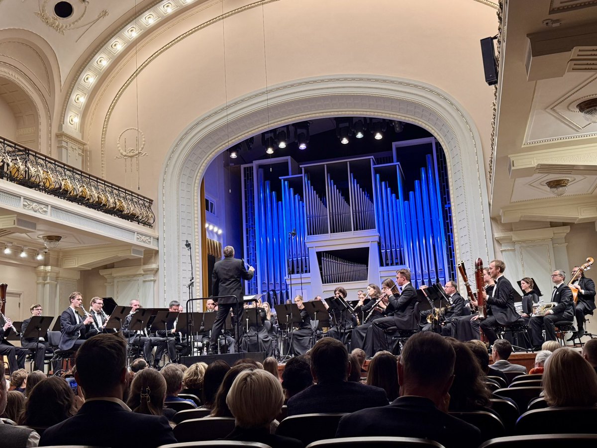 Devesh Uttam (@uttamdev) on Twitter photo A memorable evening at the Fantastic Dreams concert with Lithuanian Symphonic Wind Orchestra. #VilniusWind
Thanks to Prof. Antanas Kučinskas & Ms. Snieguolė Andruškaitė Mikaliūnienė for invitation to a captivating concert led by <a href="/Frank_Ticheli_/">Frank Ticheli</a> full of melody, energy& imagination A memorable evening at the Fantastic Dreams concert with Lithuanian Symphonic Wind Orchestra. #VilniusWind
Thanks to Prof. Antanas Kučinskas & Ms. Snieguolė Andruškaitė Mikaliūnienė for invitation to a captivating concert led by <a href="/Frank_Ticheli_/">Frank Ticheli</a> full of melody, energy& imagination