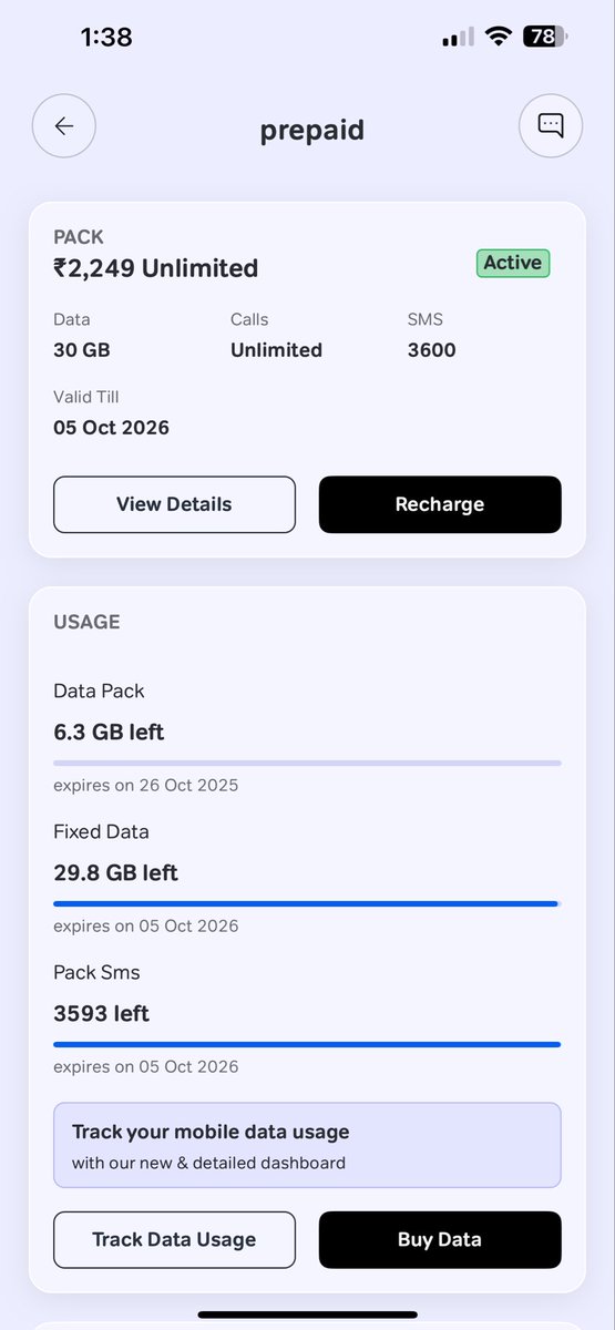 Key_Coder_Remot's tweet image. Airtel Top of data plan is still exist, but they deduct data charges from the main plan.  I want refund, i just recharge 4 days ago for 2249 rupees. #airtel @airtelindia @Airtel_Presence if not possible then in will move to @reliancejio