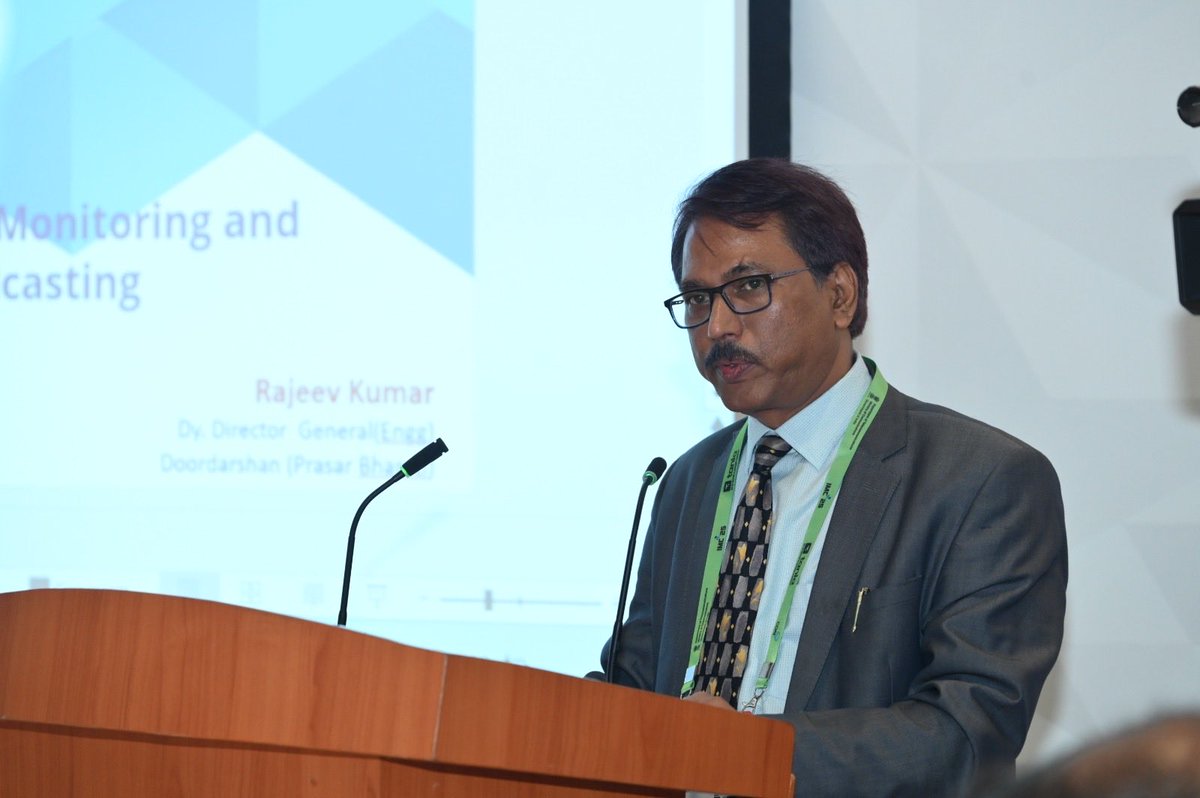 DotWmo's tweet photo. At WMO Meet, eminent speakers from GMRT, ISRO, Prasar Bharati &amp; JCES shared valuable insights and appreciated WPC &amp; WMO for strategic spectrum planning, coordination &amp; interference resolution. https://t.co/NQUoeGXoXk