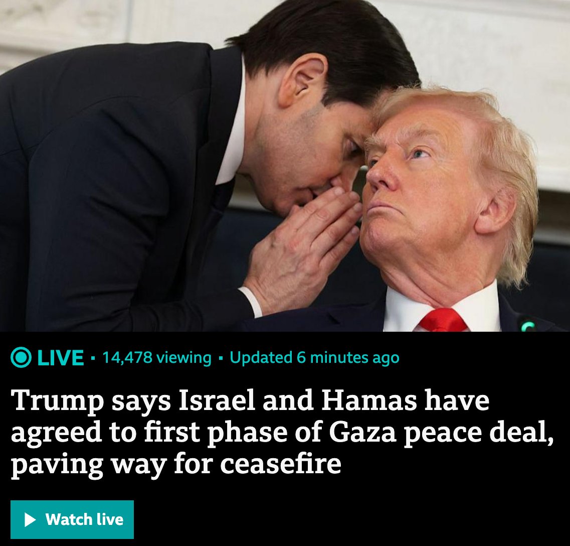 Can't wait to see the Oirish Paddystinians (which are about 50% of our population) drop heaps of praise on <a href="/realDonaldTrump/">Donald J. Trump</a> for his bid to strive for peace here. I'm sure it'll come in any minute now 👀