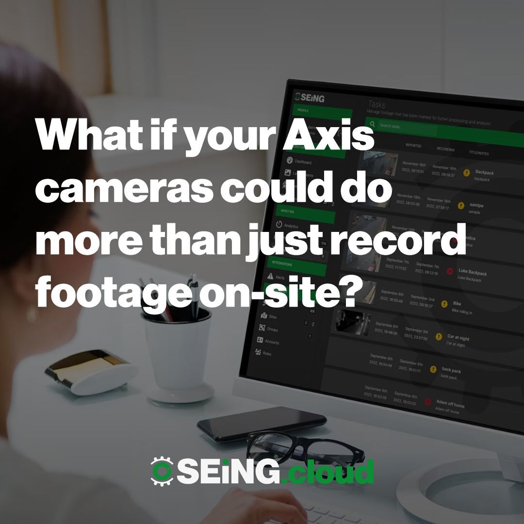 SeingCloud's tweet image. SEiNG works with any camera – no rip &amp;amp; replace. Axis cameras? SEiNG is TIP-approved for seamless cloud, AI analytics &amp;amp; remote viewing, with secure UK storage.

Learn more: seing.cloud/resources/arti…

#CloudCCTV #AxisCameras #TIPPartner #AIAnalytics