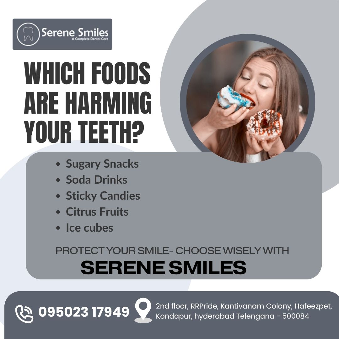 SereneSmilesHyd's tweet image. Visit Us: 2nd floor, RR Pride, near 100ft Road, Kondapur, Kantivanam Colony, Hafeezpet, Hyderabad
serenesmiles.in
09502317949
Directions: maps.app.goo.gl/Tm8tQU4n3upGTj…
#SereneSmiles #DentalCareTips #ToothTrouble #HealthySmile #HyderabadDentist #SayNoToCavities