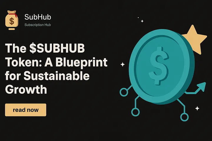 SubHubStack's tweet image. While most tokens chase speculation, SubHub builds for longevity.
$SUBHUB is not just another asset โ itโs the coordination engine that powers an entire ecosystem of creators, builders, and users.
Read HERE:
medium.com/@Subhubstack/tโฆ
#SUBBERS #Web3 #TokenEconomy