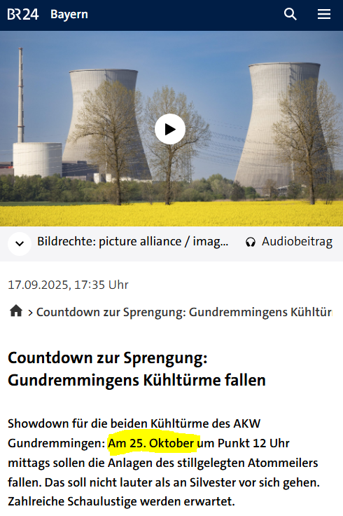 Stell dir vor, die Wirtschaft deines Landes geht gerade den Bach runter und dir fällt als <a href="/bundeskanzler/">Bundeskanzler Friedrich Merz</a> nichts besseres ein, als apathisch dabei zuzusehen, wie das nächste Kernkraftwerk zerstört wird.