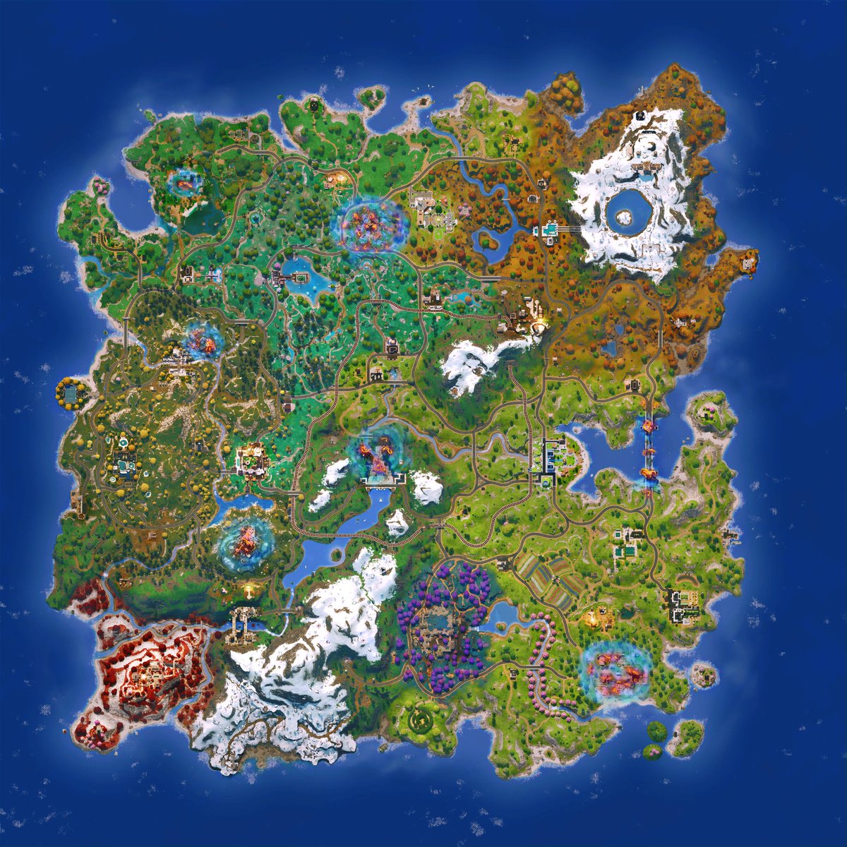 FNBRintel's tweet image. v37.50 Map!