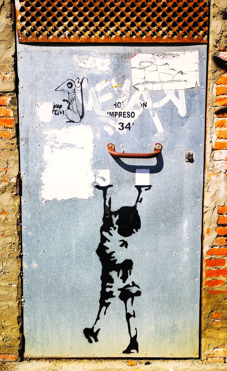 Un niño agarrado a una rama, ¿sujeta el mundo, lo eleva, salta o cae? laacequia.blogspot.com/2025/10/cosas-…