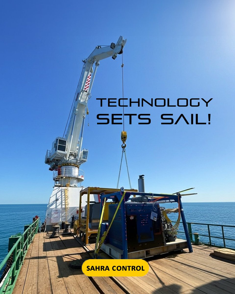 SahraControl's tweet image. ⚙️ Technology Sets Sail! ⚙️
SAHRA CONTROL completed the maintenance &amp;amp; programming of an 800 kW drive powering a ship’s main propulsion motor ⚓
Reliable performance &amp;amp; high efficiency at sea.
🌐 sahracontrol.com | 📞 920 009 204
-
#SAHRACONTROL #MarineProject #Automation