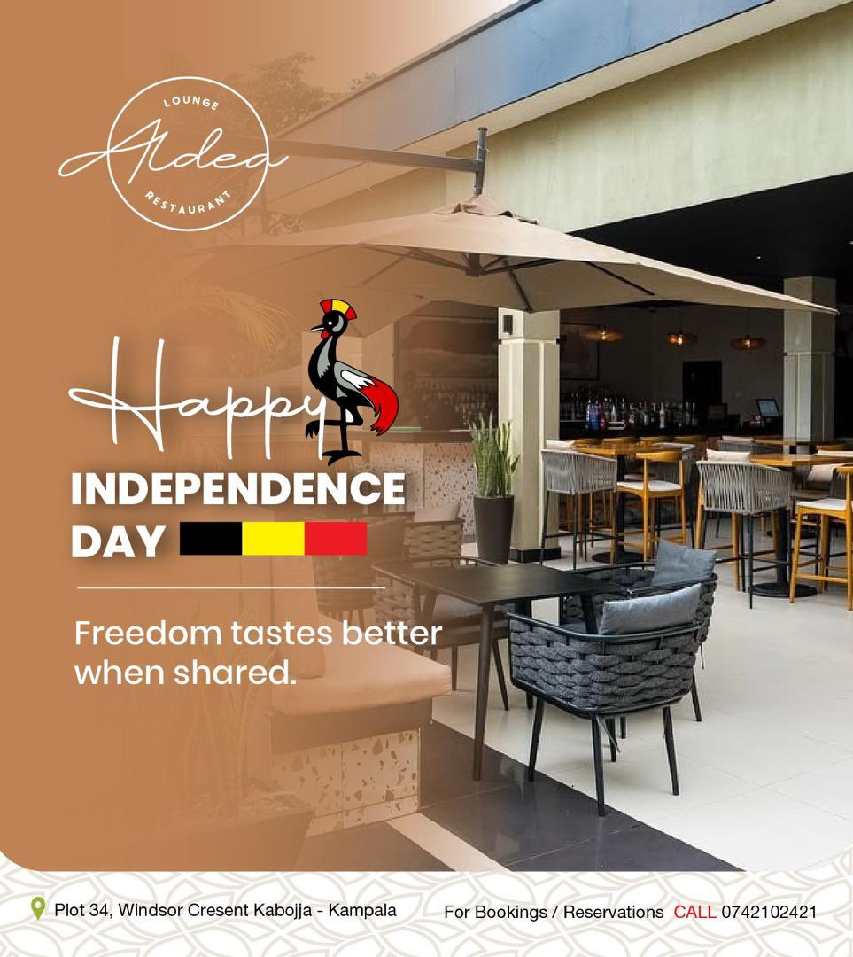 Freedom tastes sweeter when shared. 💛🖤❤️
Happy  Independence Day from Aldea