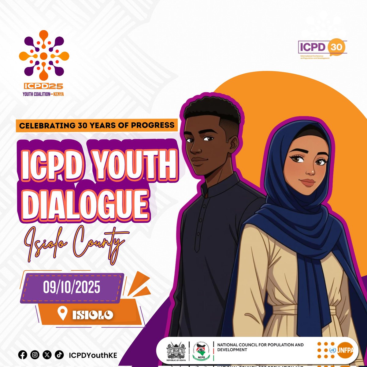 Icpd25YouthKE's tweet image. The Isiolo #ICPDYouthDialogueKE chapter is here! Youth-led organizations are coming together to share ideas, inspire change, and shape the future as we mark 30 years of ICPD progress. 

Let’s amplify youth voices for a better tomorrow. #ICPD30 #Isiolo