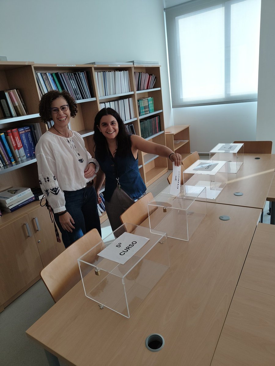 Preparadas para las elecciones a representantes de estudiantes.