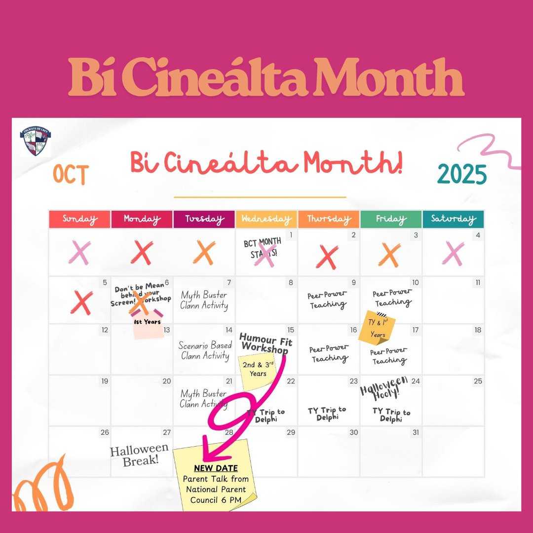 Coláiste De Lacy tweet media