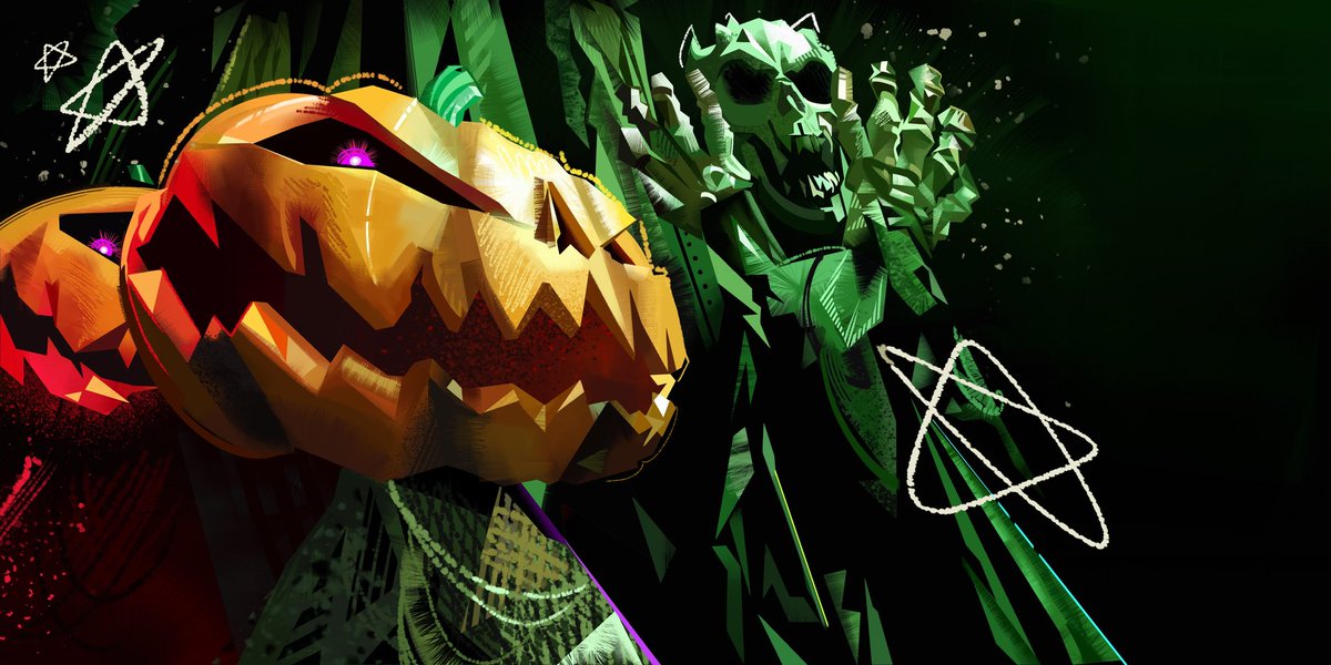 Drew some decorations 🎃