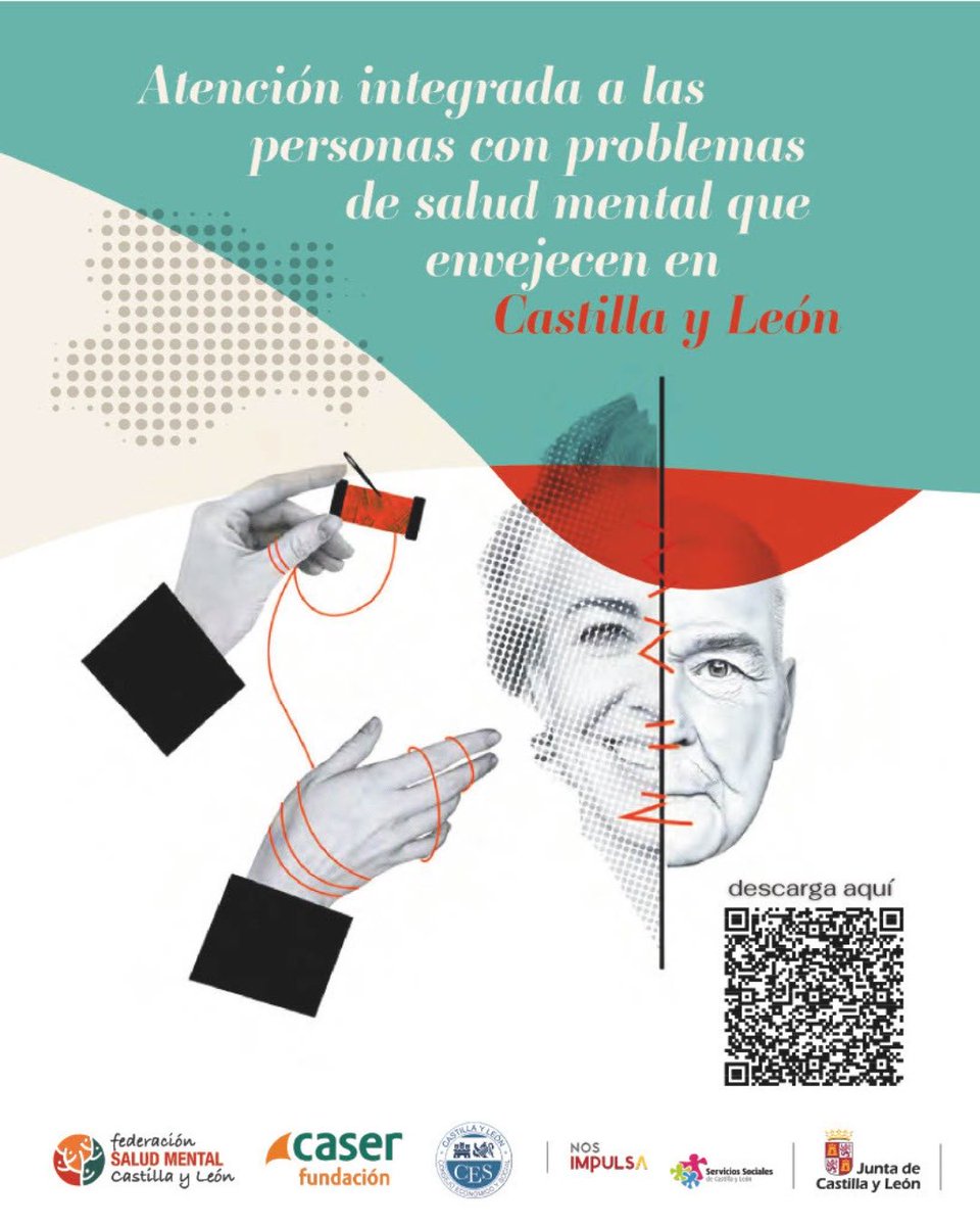 Salud Mental Burgos (@prosame) on Twitter photo La soledad, exclusión y desigualdad marcan el envejecimiento de muchas personas con problemas de salud mental en CyL.
Un estudio de @SaludMentalCyL, <a href="/fundacioncaser/">Fundación Caser</a> y @CESCyL visibiliza esta realidad.
👉 Lee más: f.mtr.cool/duboempcsq
#SaludMental #Soledad #CastillayLeón La soledad, exclusión y desigualdad marcan el envejecimiento de muchas personas con problemas de salud mental en CyL.
Un estudio de @SaludMentalCyL, <a href="/fundacioncaser/">Fundación Caser</a> y @CESCyL visibiliza esta realidad.
👉 Lee más: f.mtr.cool/duboempcsq
#SaludMental #Soledad #CastillayLeón