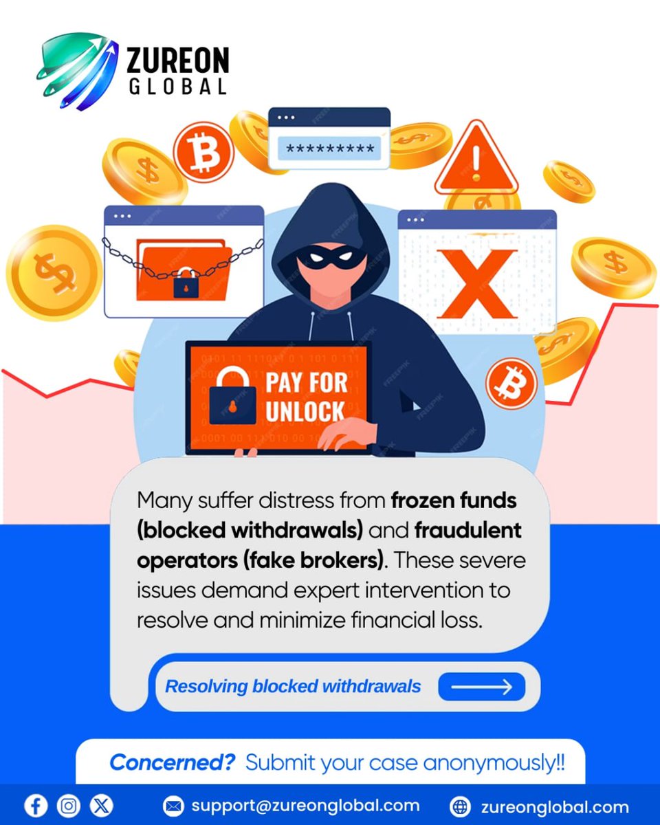 zureonglobal's tweet image. We combine forensic investigation with legal insight to recover what others can’t. Science meets justice at Zureon Global. #DataDrivenRecovery #ZureonExperts #FinancialSecurity