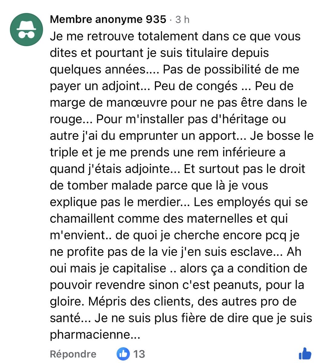 pharmachinch's tweet photo. @fredhermel une petite illustration de ces professionnels de santé qui se « « « gavent » » »  sur le dos de la secu pendant que les patients qui sur consomment parce que c’est gratos ne se gavent pas eux … non. Regardons bien le problème par le prisme populaire 
Merci pour eux https://t.co/jdoDCNCng0