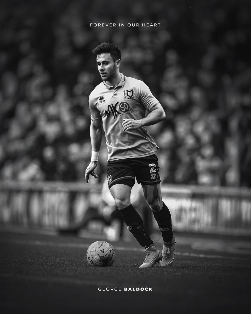 Today marks one year since the tragic death of George Baldock.

George is forever a Don, and his extraordinary life will always be celebrated and cherished by all in Milton Keynes.

#ForGeorge 🤍