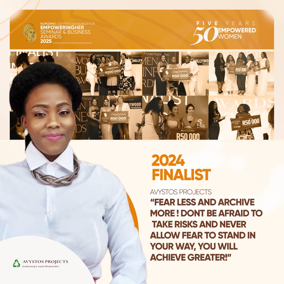 Nomzamo Lighthouse Foundation tweet media