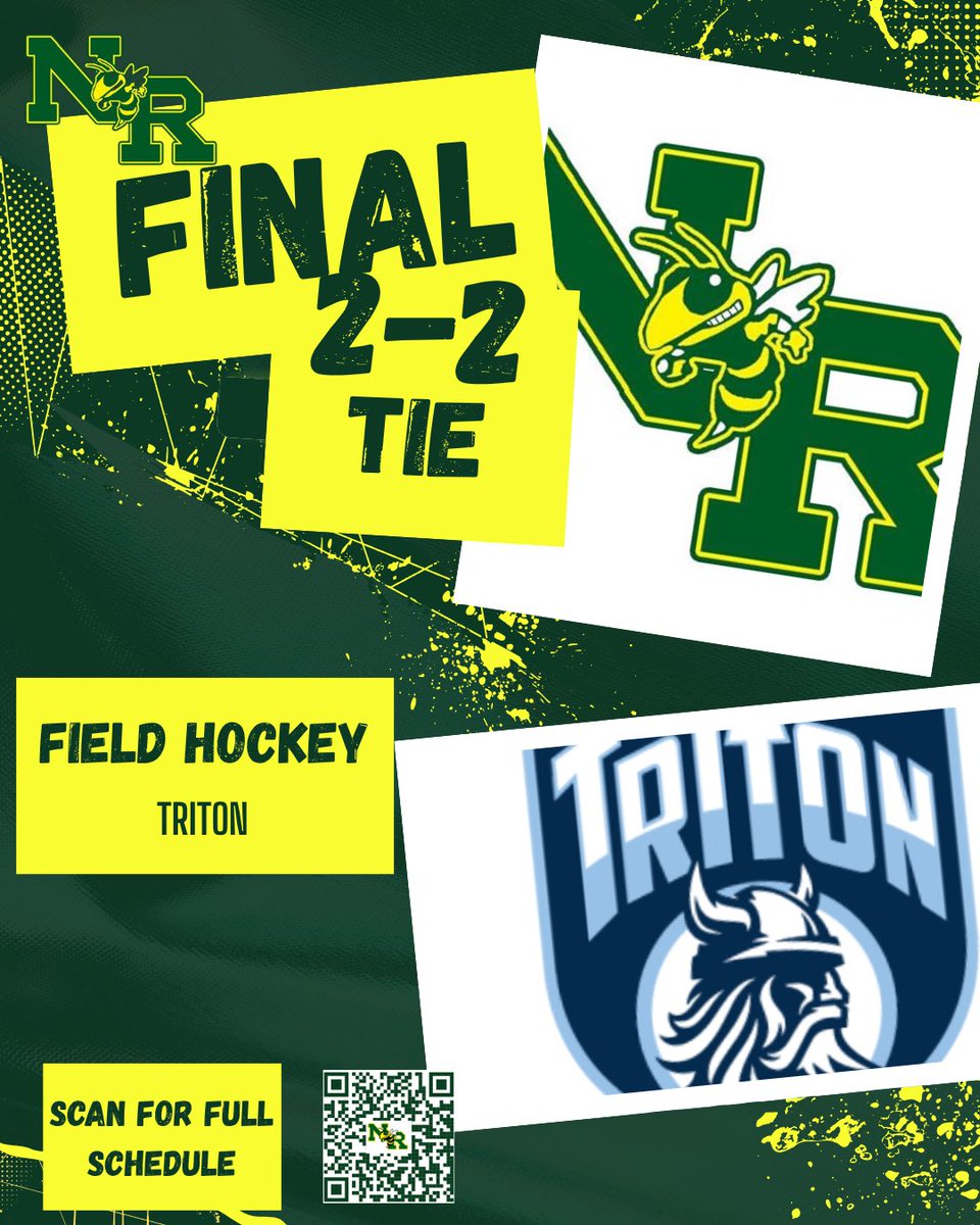 NRHSHornets's tweet image. Wednesdays Field Hockey result.  @Nrtranscript @globeschools @bostonheraldhs @globelars @bconn63