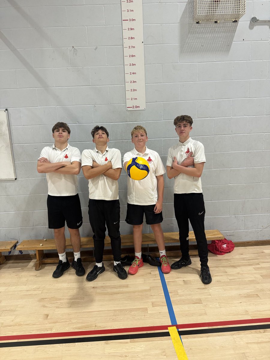 Interhouse volleyball winners. Well done.