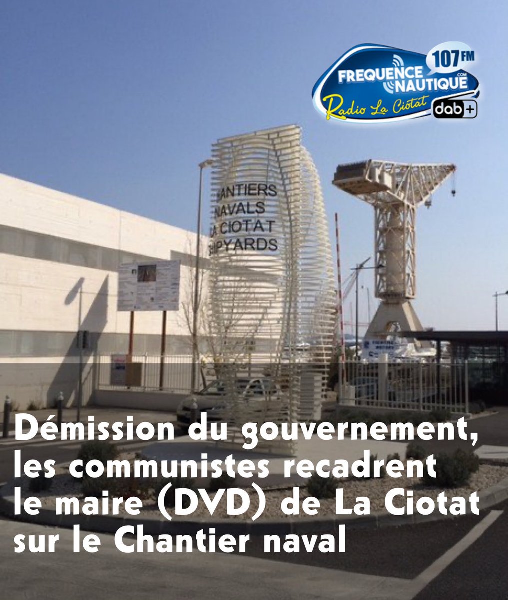 "Demandez à votre entourage"
Démission du gouvernement Lecornu, à La Ciotat, les communistes recadrent le Maire (DVD) sur l’histoire du chantier naval
➡️ frequencenautique.com/article/2283-d…