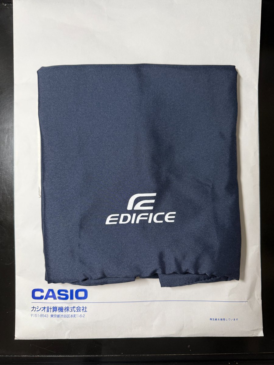 <a href="/CasioEdificeJP/">CASIO EDIFICE | カシオ エディフィス ジャパン 公式</a> プレゼントキャンペーンのEDIFICE特製クルリトデイリーリュックバッグが当たりました。
お買物に使います。ありがとうございました。
#EDIFICE #CASIO #カシオ