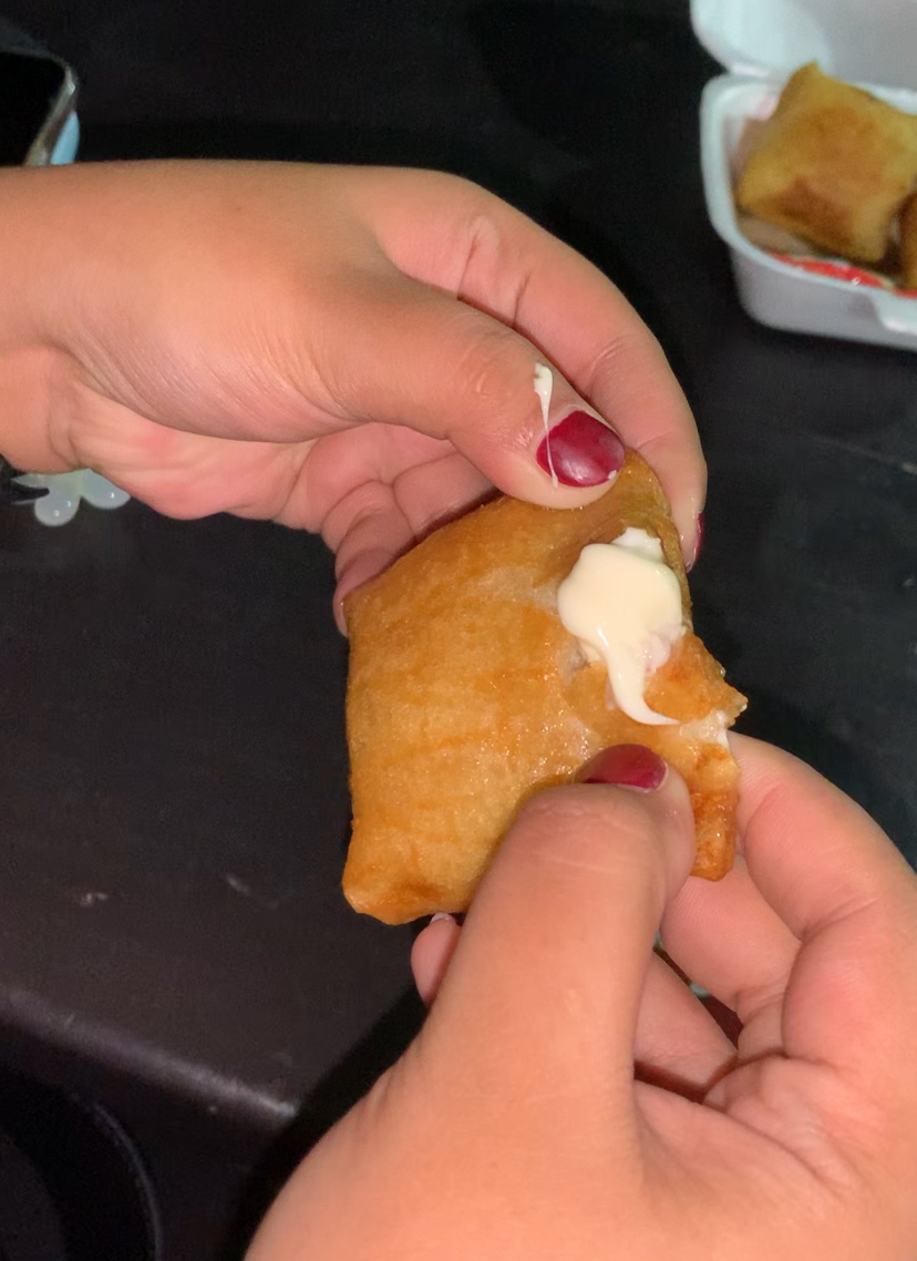 undipmfs2's tweet image. -selldips! yuu dimsum goreng keju full daging full kejuu, 18k/3pcs, ready besok siangg. bisa lgsg replyy yaa