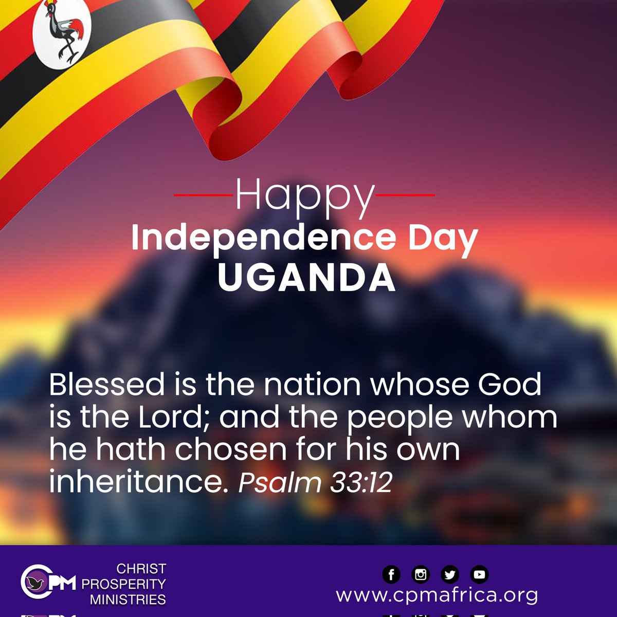 Celebrating #UgandaAt63
Happy #Independenceday