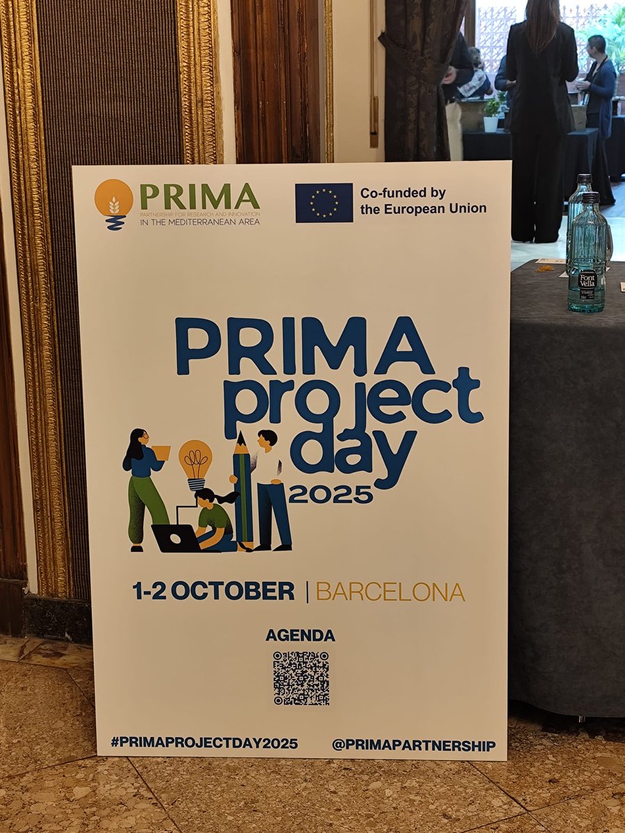 dur_pack's tweet image. These days @dur_pack  project was represented by our science coordinator @AraGarNu from @Fac_CienciasUCO and our partner Cecilia Conti from @LaStatale at Project Day 2025 hosted by @PrimaProgram in Barcelona 🍅🥒📦🧪