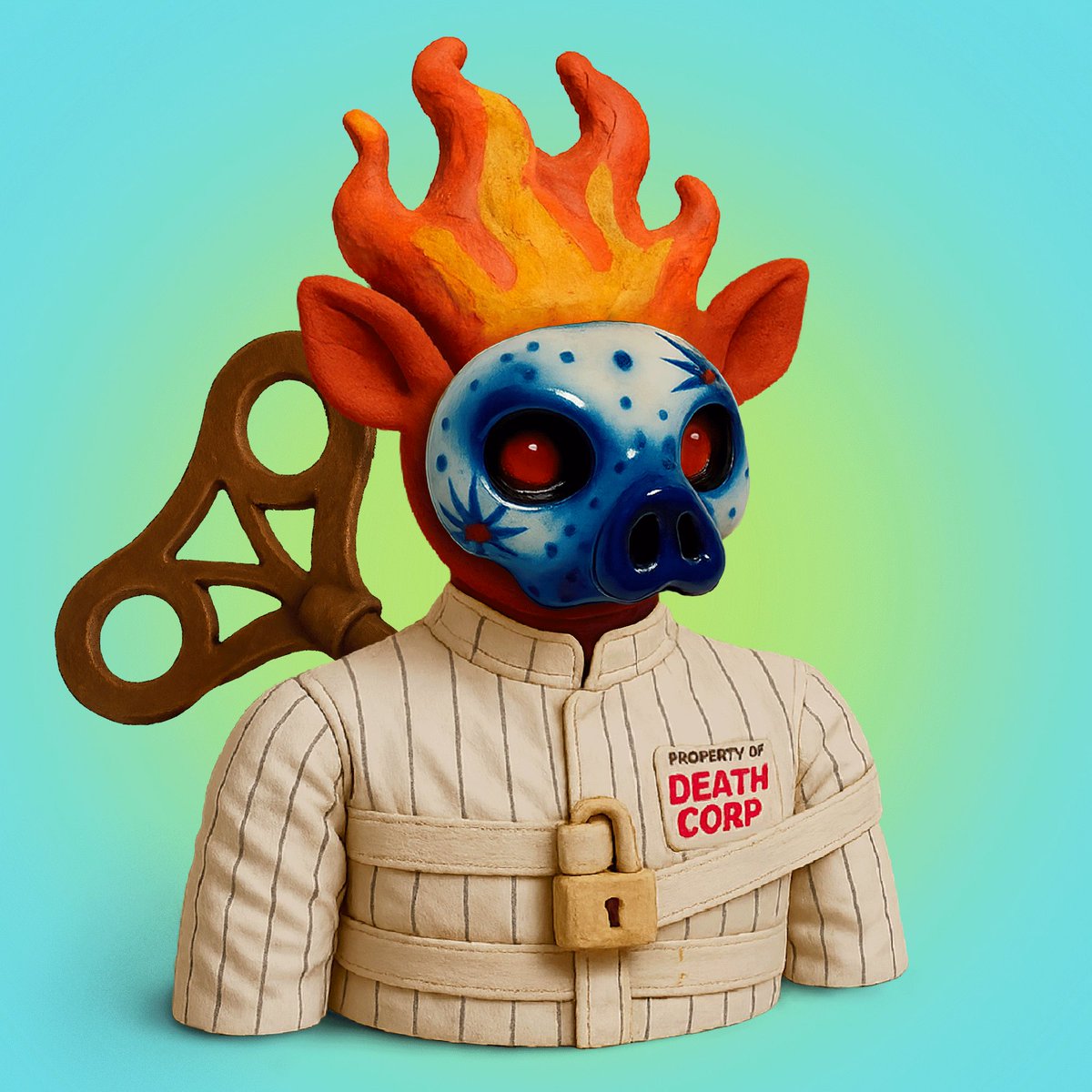 Attention Employees,

One (1) Piggy position has just opened at Death Corp.

HR has decided to give it away to a deserving soul from the mortal realm.

To apply for employment:
✅ Follow <a href="/0xdeathcorp/">Death Corp</a> <a href="/0xLegacyLink/">LegacyLink 「🔗」</a> 
✅ Tag two references in the comments 
✅ Repost this memo