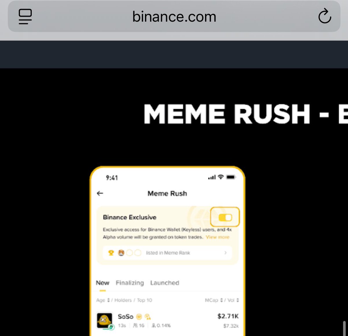 cultureANON's tweet photo. aped $SOSO at 15k mcap sub

Binance shared

0x1ff7eb3007fe4a9222609856dd6d8019ee5b4444 https://t.co/5csBLvA2zR