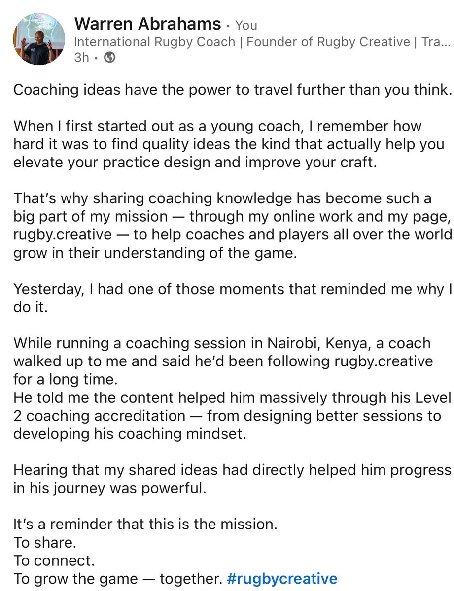 Warren Abrahams tweet media