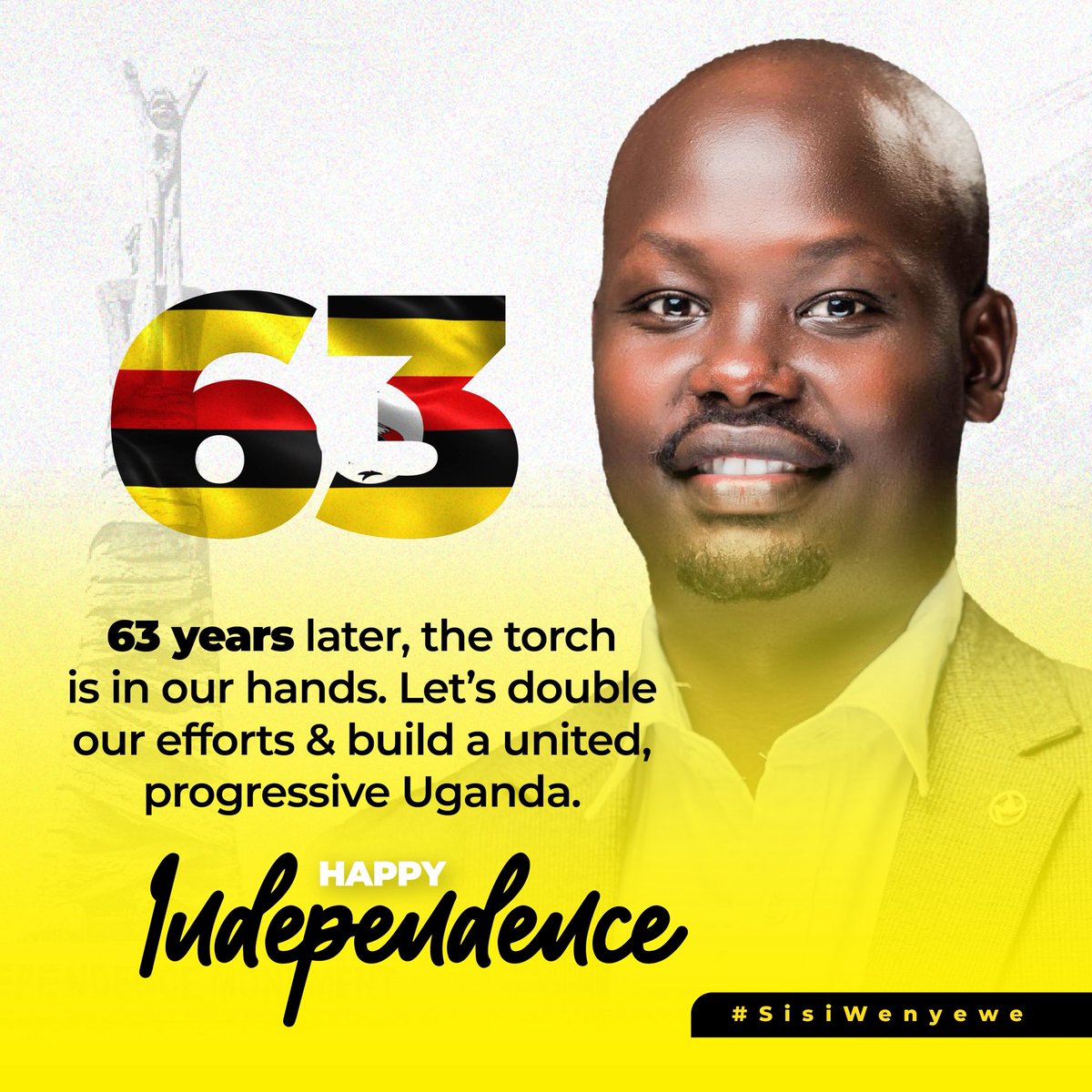 byakutangaza_ez's tweet photo. Uganda has come a long way — a story of strength, growth and perseverance. Yet as we celebrate, we must remember: our nation’s next leap forward rests on leadership that serves and youth who dare to demand better. https://t.co/z2s792RaWN