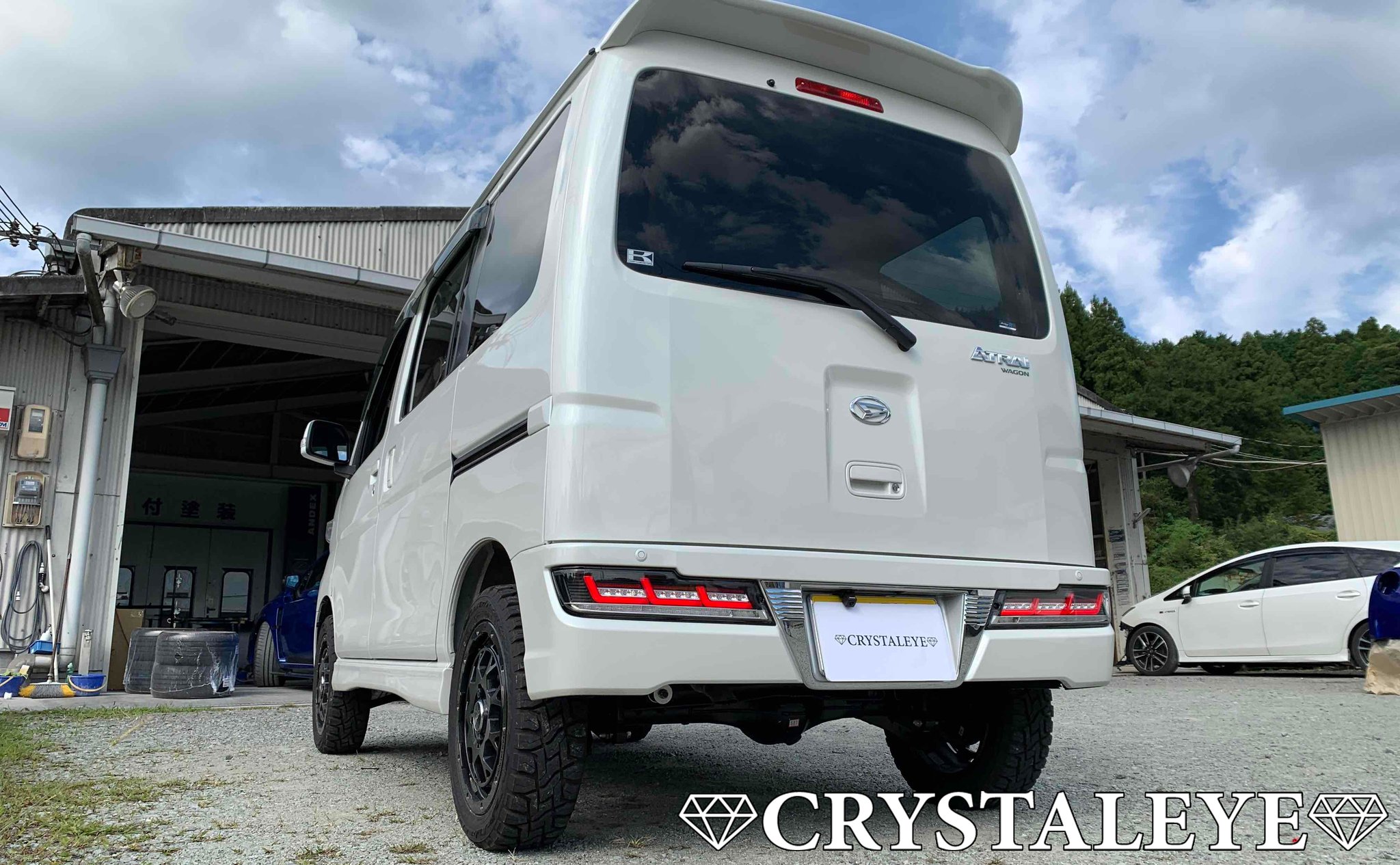 クリスタルアイ ハイゼット/アトレーワゴンLEDテールランプ左右セット