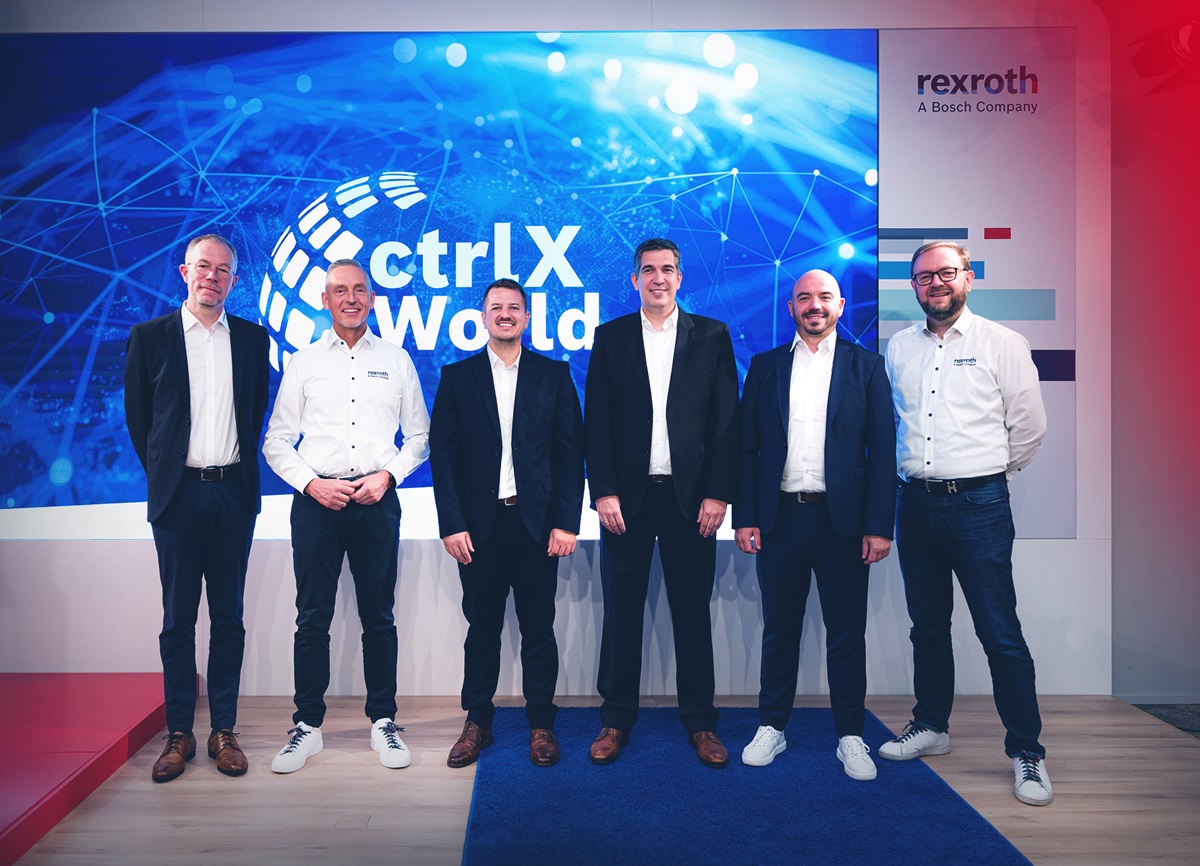 presseticker's tweet image. Neue Partner in der ctrlX World: Vielfalt in Hardware und Software wächst weiter pr-gateway.de/s/467335

#SEW-EURODRIVE # Emerson # Cognibotics # Schmersal # ctrlX World Partner # Bosch Rexroth