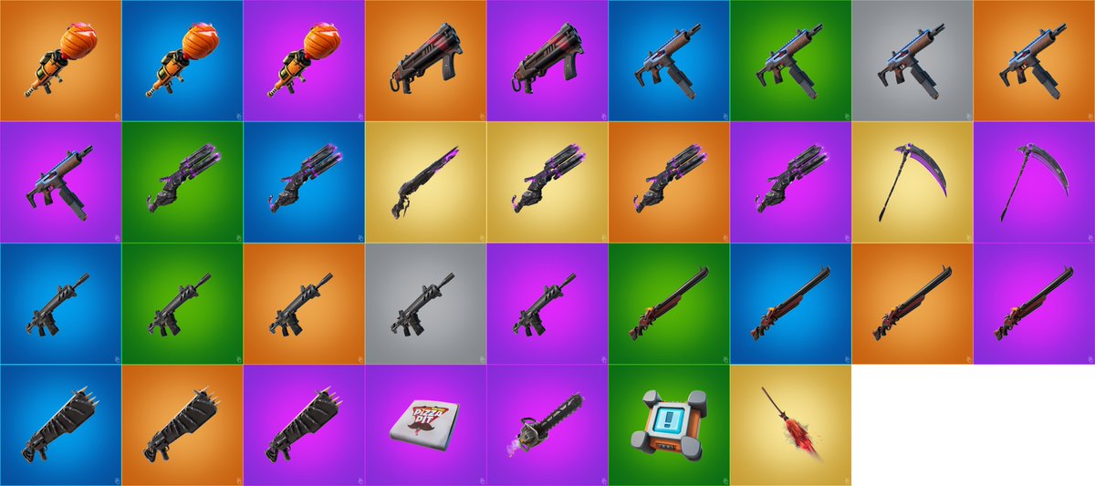 ▰▰ 戦利品データ更新 ▰▰

🎮対象モード
リロード、ランク リロード

📌追加
🔹ドラゴンブレスショットガン
🔹ウッドステークショットガン
🔹オニ ショットガン
🔹ツインマグ サブマシンガン
🔹サイドウェイズミニガン
🔹コラテラルダメージ アサルトライフル
🔹パンプキンランチャー