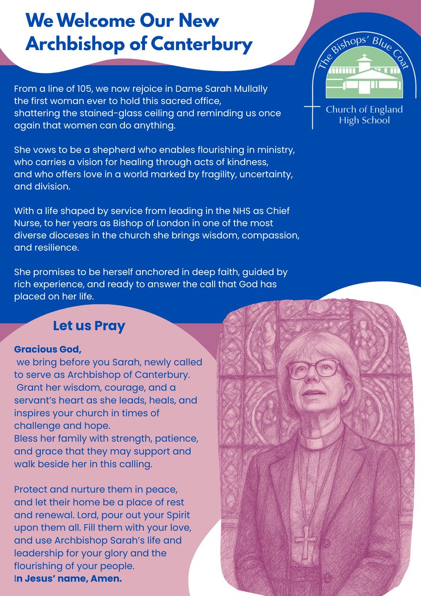 The Bishops' Blue Coat C of E High School tweet media