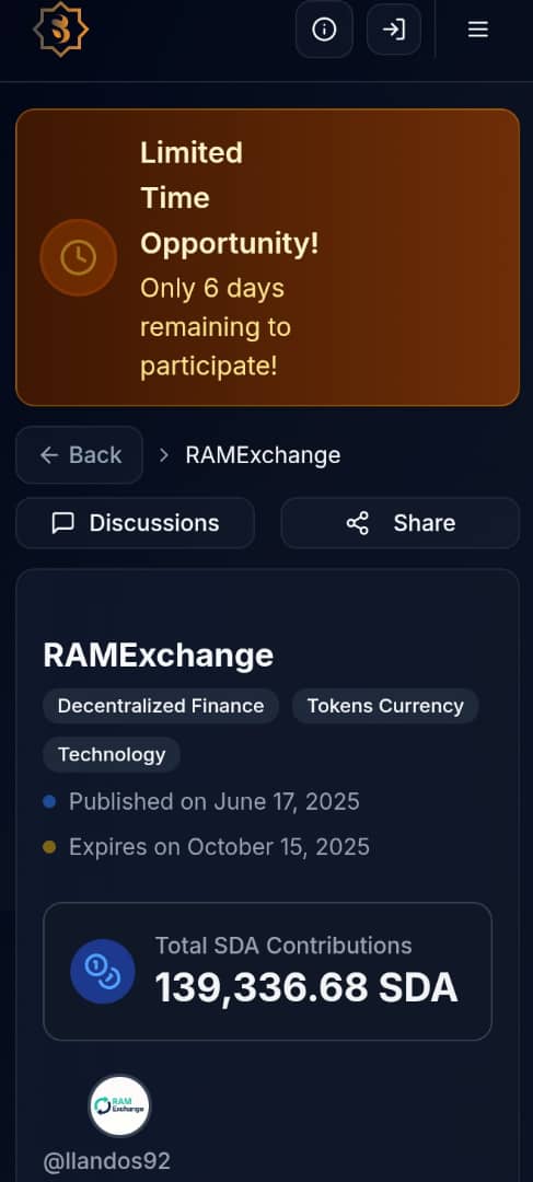 wellsfgo's tweet image. 6 DAYS🔥

RAMex: The world’s first Sharia-compliant digital assets exchange—where faith meets innovation. 🚀

🔥
sidrastart.com/project/597e4e… 

@Ramexchange7